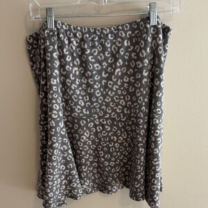 Geegee Stylish Leopard Print Skirt size 2xl
